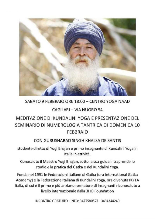 Meditazione con GuruShabad Singh